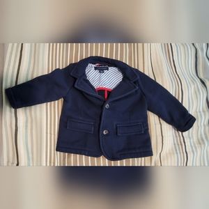 Tommy Hilfiger Navy Baby Boy Blazer 12 Months
